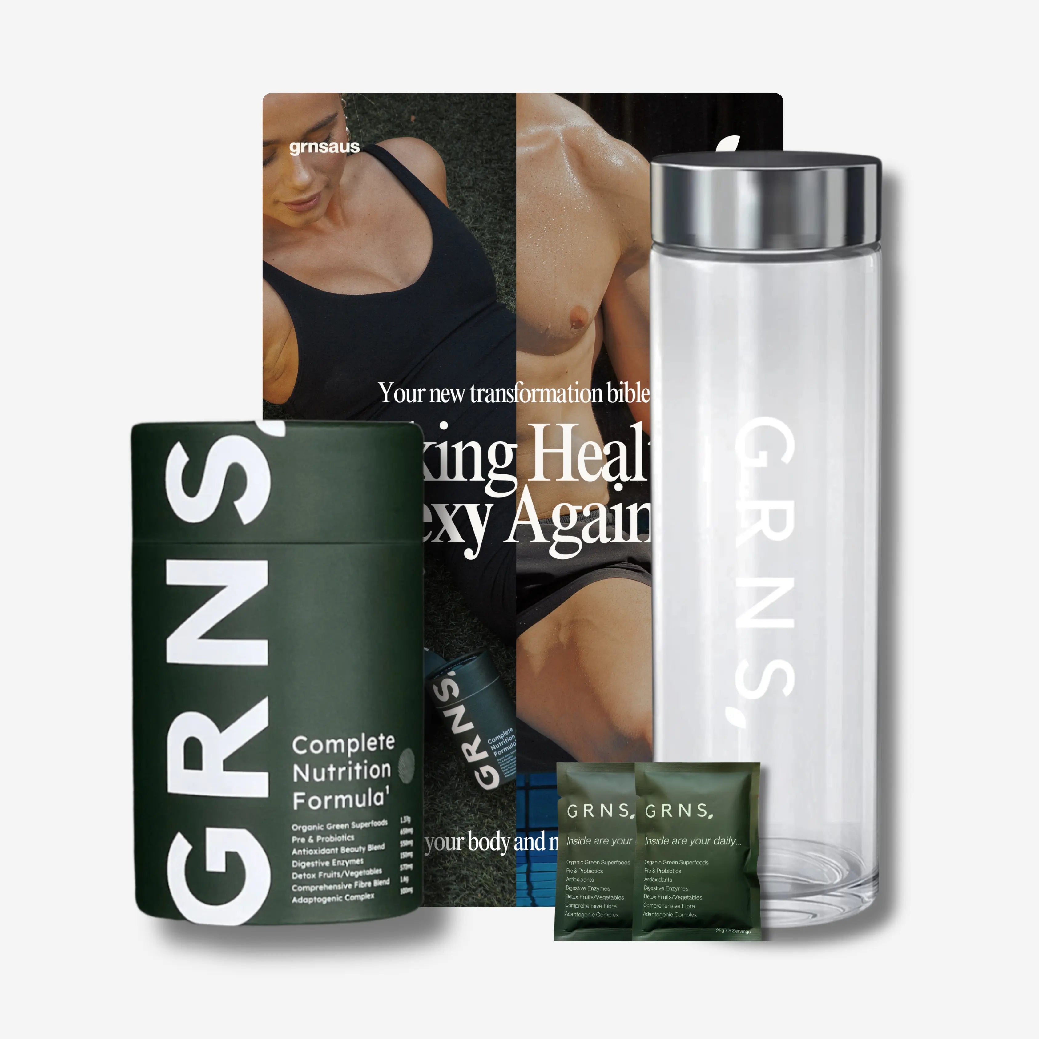 GRNS Premium Greens Powder Unlock Free Kit(00)