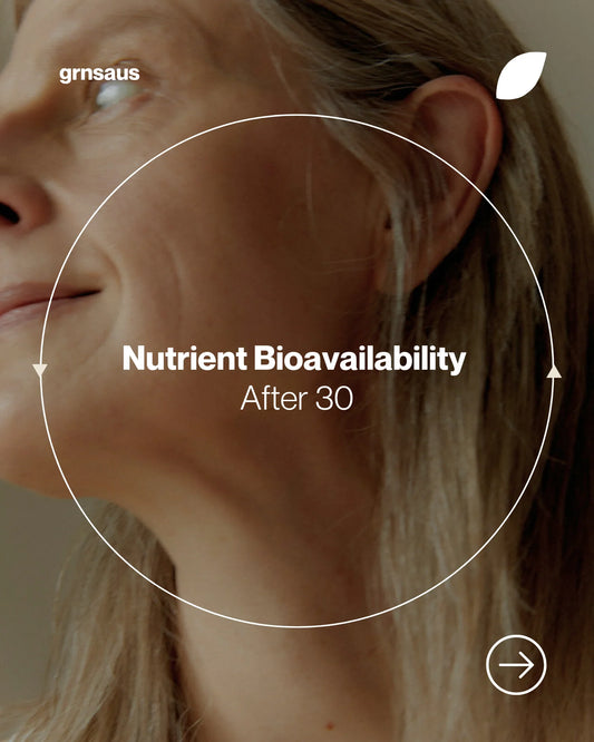 Nutrient Bioavailability After 30: What Changes Inside Your Digestive System