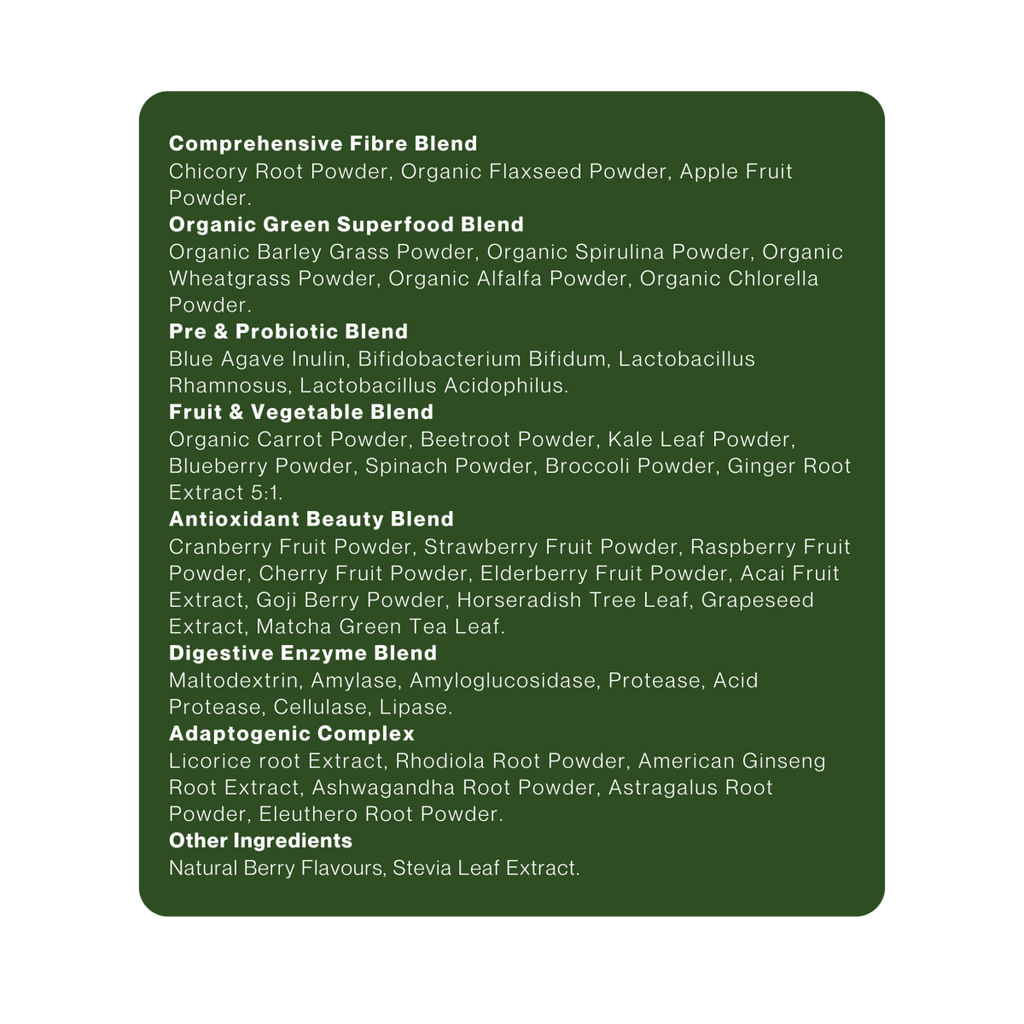 GRNS Premium Greens Powder Unlock Free Kit