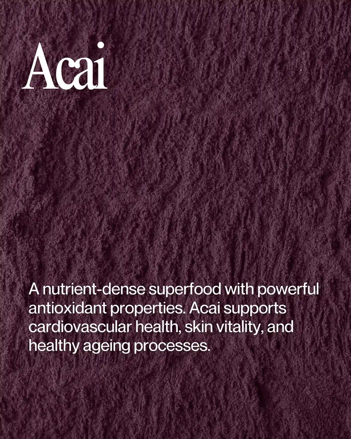 Informational about Acai health benefits