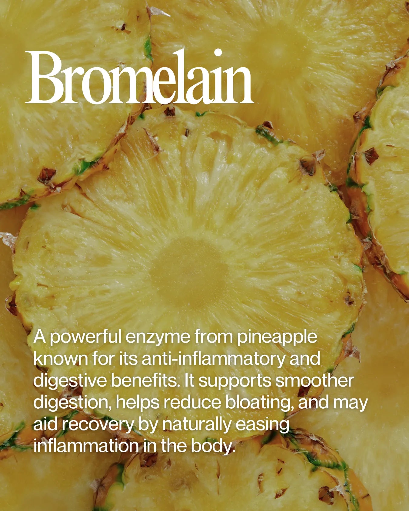 Informational about Bromelain health benefits