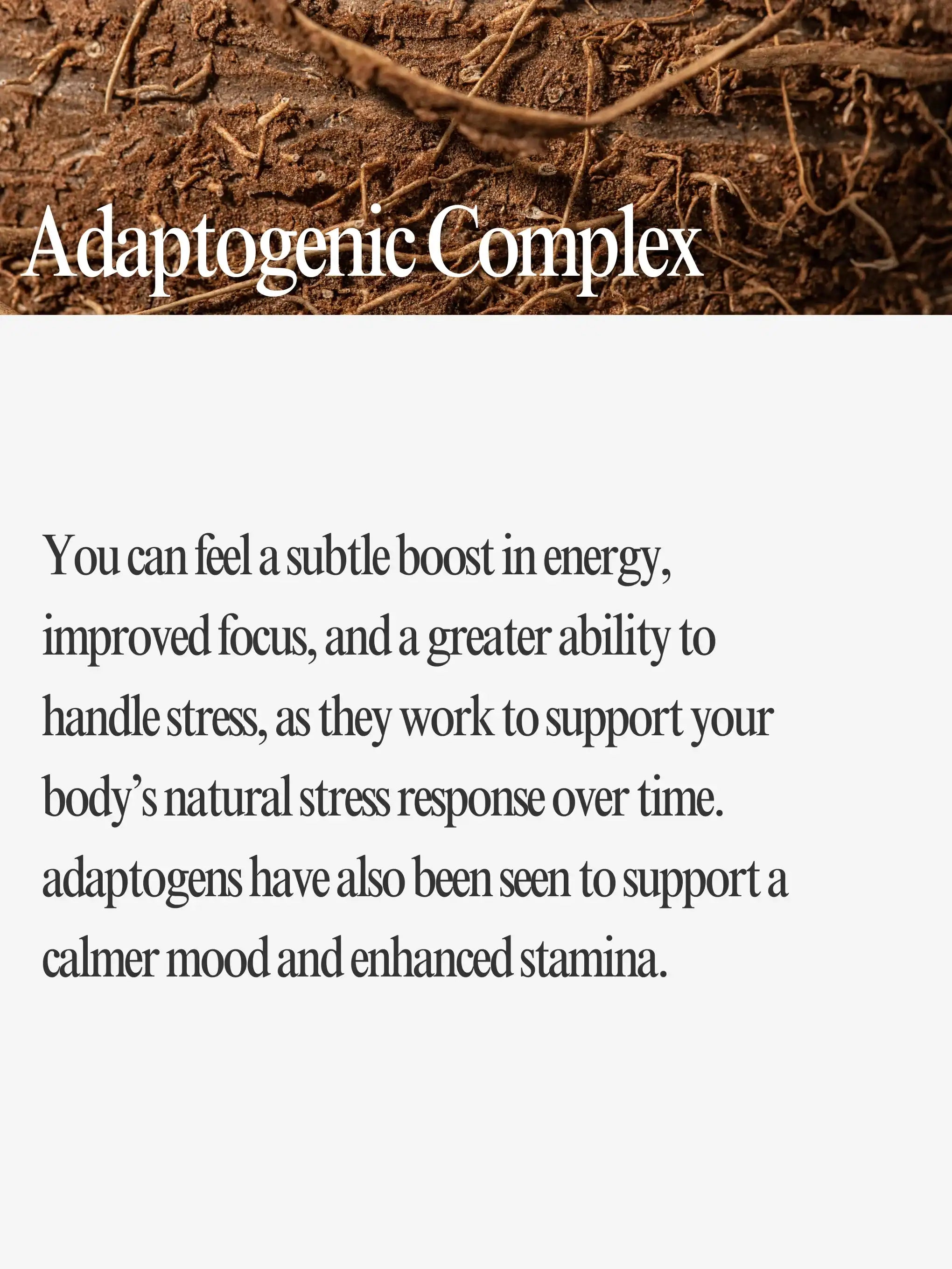 Adaptogens Informational