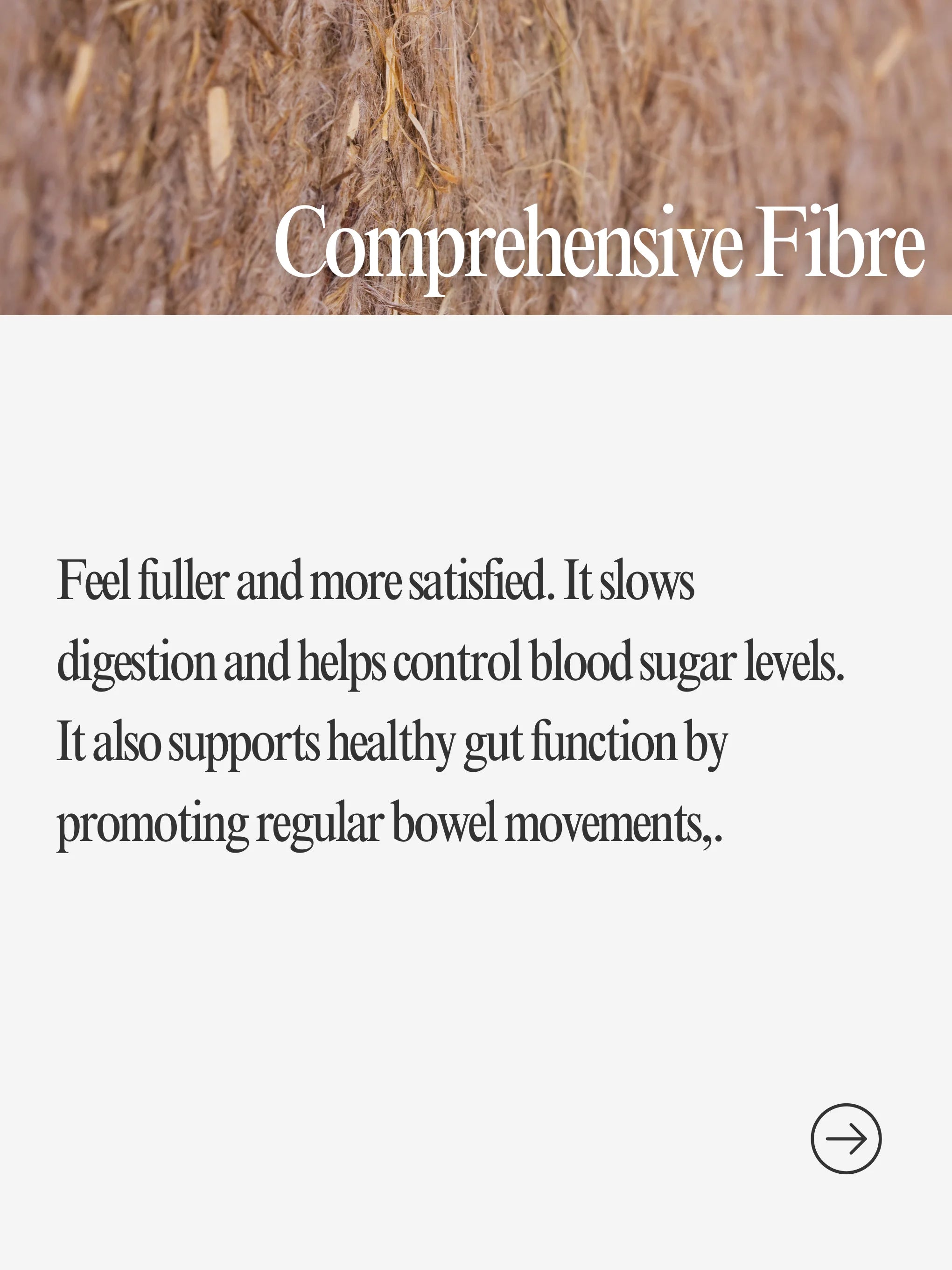 Comprehensive Fibre Informational